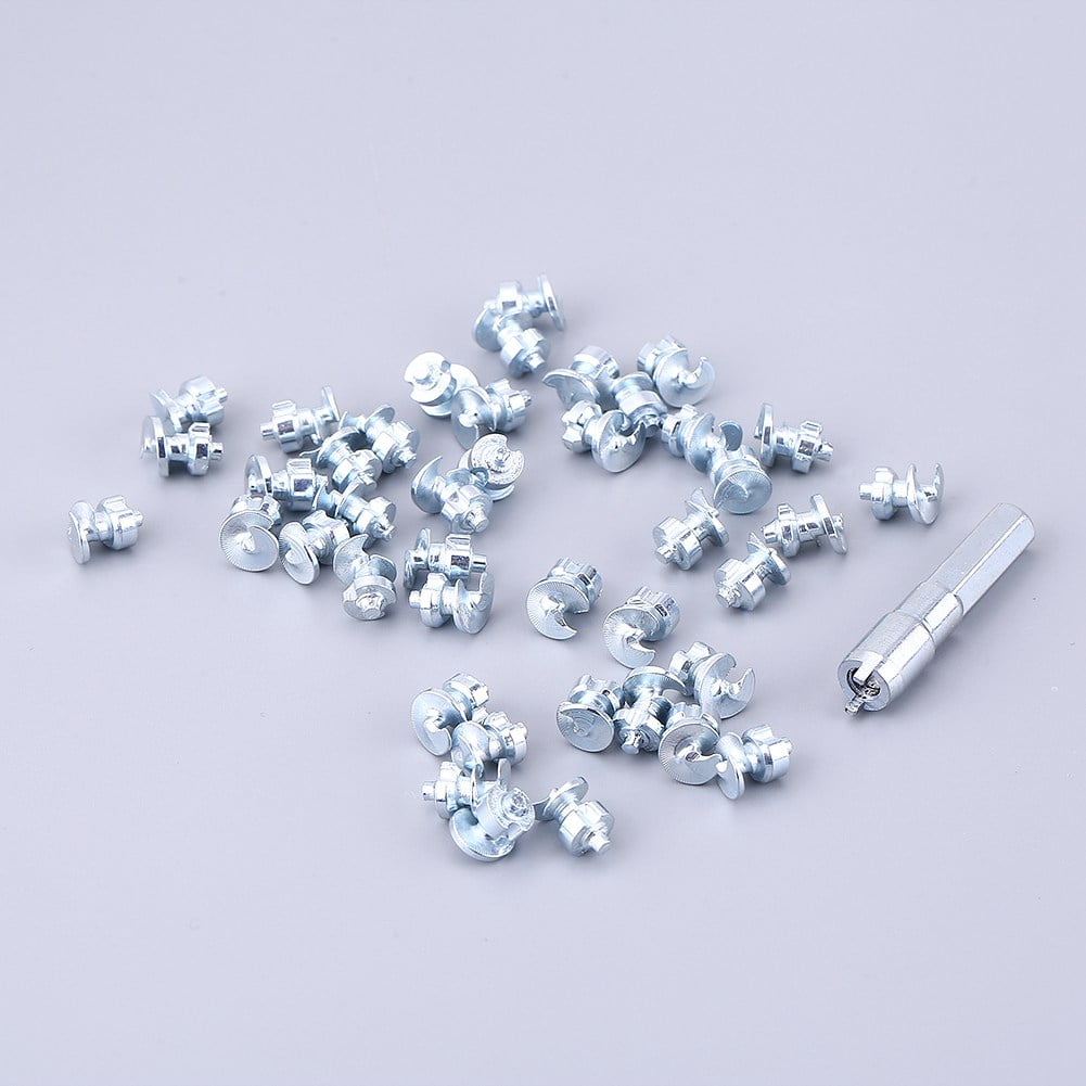Domqga Tire Stud, Tire Snow Spikes,100pcs Wheel Tyre Stud ...