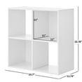thumbnail image 2 of Mainstays Kids 4-Cube Organizer, White, 2 of 5
