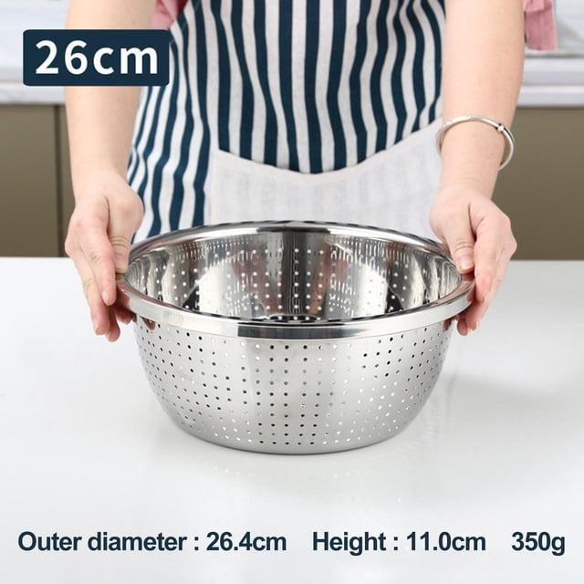 Colador de Acero Inoxidable perfecl Tamices 26CM