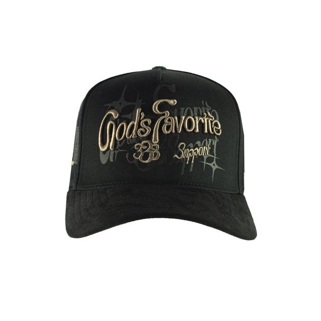 GORRA JC HATS NUMEROS ANGELICALES 333 BLACK UNITALLA