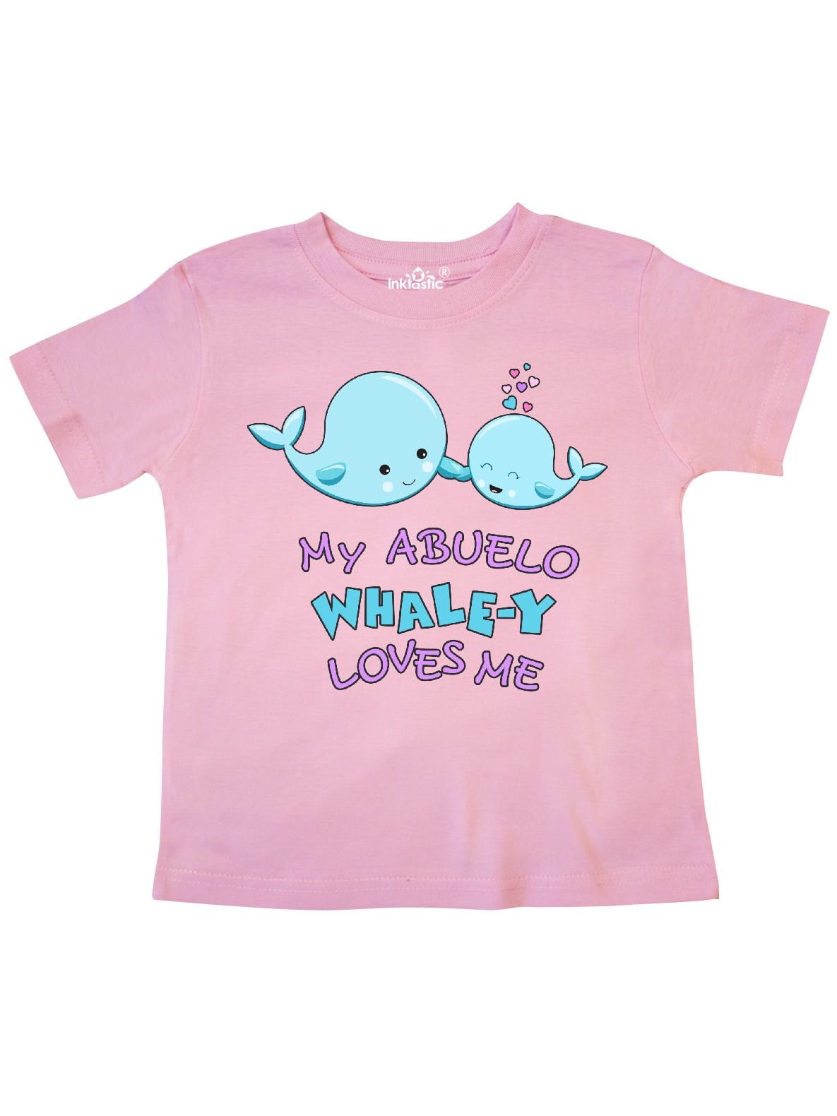 Whale Shark Baby T-Shirt inktastic My Abuelo Loves Me