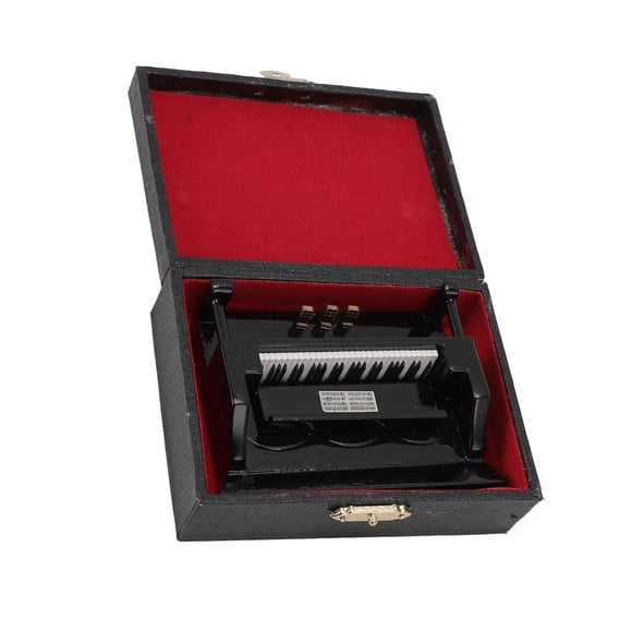 Adorno De Piano Vertical, Fácil De Limpiar Exquisito Adorno De Piano Vertical Con Tema Musical Multifuncional Para Decoración Del Hogar
