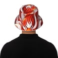 thumbnail image 5 of Xecao Red Sun Flame Fox Print Men and Women Night Reflective Hat Runner Cap Visor Bucket Hat Boonie Cap, 5 of 6