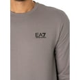 thumbnail image 4 of EA7 Logo Sweatshirt, Grey, 4 of 5