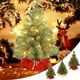 thumbnail image 1 of Adornos para El Árbol de Navidad Ganfancp Árbol Artificial Miniatura, 1 of 5