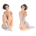 thumbnail image 3 of Miniature Fairy Figurines For Garden Ornaments Featuring Cute Wings In 10.2 X 7 Cm Size 3 Pcs Ideal For Party Supplies, 3 of 3