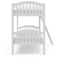 thumbnail image 3 of Storkcraft Long Horn Twin-Over-Twin Bunk Bed (White)- GREENGUARD Gold Certified, 3 of 6