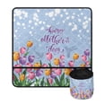 thumbnail image 2 of HELLHERO Sewing Machine Pad Foldable Foldable Polyester Fabric Storage Bag 25.2in×24.4 Inch, Valentine's Gift, 2 of 5