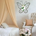 thumbnail image 4 of Outdoor Spring Decorations Butterfly Shaped Wreath Artificial Floral Wreaths for Front Door Window Home Decor, 4 of 5