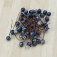 thumbnail image 4 of 50pcs Blue Fruit Berry Holly Flor artificial Pick Christmas DIY Decoración para el hogar Adorno (12 mm), 4 of 5