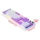 thumbnail image 3 of Teclado Pisexur para juegos electrónicos para hombres, con cable USB, flotante, ergonómico, con sensación mecánica al agua, delgado, retroiluminado por LED, para escritorio, para niños y organizador, 3 of 5