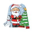 thumbnail image 5 of Christmas Shirts for Boys and Girls Girls Christmas Shirts Boys Christmas Tops Girls Long Sleeve Prints Shirts Christmas Crewnecks Tops Dressy Casual Blouses Clothes, 5 of 6