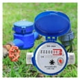 thumbnail image 3 of Smart Water Meter Water Meter Flow Measuring Instruments Home Measuring Tools With Copper Fittings Accessories ,Easy to Install, 3 of 6