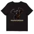 thumbnail image 5 of Transformers Rise Of The Beasts Optimus Primal Crew Neck Short Sleeve Women's Black T-shirt, 5 of 7