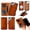 Tan, variant on Casper Leather iPhone 15 Wallet Case | MagSafe