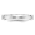 thumbnail image 3 of Primal Gold 14 Karat White Gold 4mm Bevel Edge Comfort Fit Band Size 6, 3 of 7