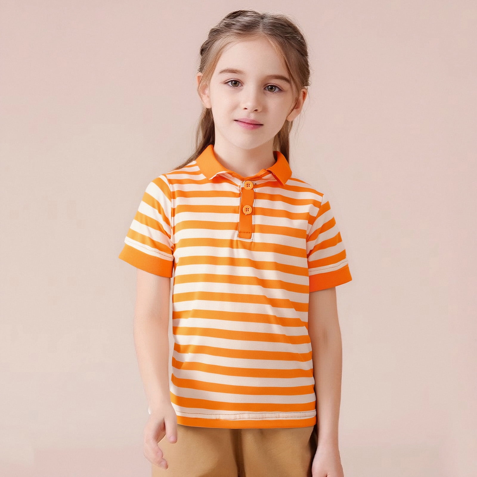 Vêtement Enfant Tendance Tee-Shirt Message Fille Vert - Manches Courtes - Coton Extensible - Coupe Courte Tendance Tee-shirt à Message Manches Courtes Vert Pour Fille