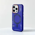 thumbnail image 3 of Funda de teléfono mate magnética para iPhone 16 15 14 13 12 11 Pro Max Plus para MagSafe carga inalámbrica cubierta de protección contra caídas esmerilada, 3 of 5