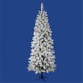 thumbnail image 1 of Vickerman A100365 6.5 ft. x 32 in. Flocked Pacific Tree 306T, 1 of 7