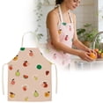 thumbnail image 2 of 2Pack Fruit Patterned Kitchen Apron – Durable Polyester Bib Apron Stain & Lightweight Non Adjustable Fit For Everyday Cooking Baking & Grilling Unisex Design For Adults Apron Sleeve 17.7"X22.0", 2 of 5