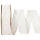 thumbnail image 1 of Cinta decorativa, alambrada, color marfil, 2,5 cm x 9,1 m, color blanco crema, 1 of 6