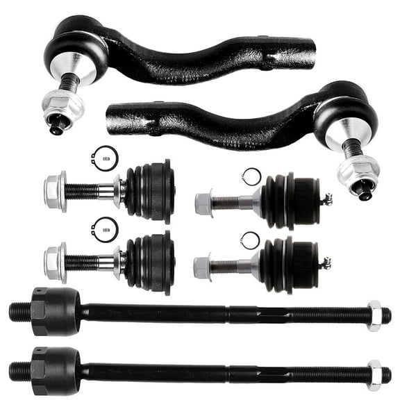 ECCPP - 8PCS Front Suspension Kit For 2003-2006 For Ford Crown Victoria For Lincoln Town Car For Mercury Grand Marquis 2003-2004 For Mercury Marauder Outer Inner Tie Rod End Upper Lower Ball Joint