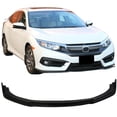 thumbnail image 2 of Ikon Motorsports Compatible with 16-18 Civic Coupe Sedan 2Dr 4Dr CS Front Lip Painted Crystal Black Pearl #NH731P, 2 of 7