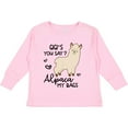 thumbnail image 3 of Inktastic Gigi's You Say Alpaca My Bags Boys or Girls Long Sleeve Toddler T-Shirt, 3 of 5