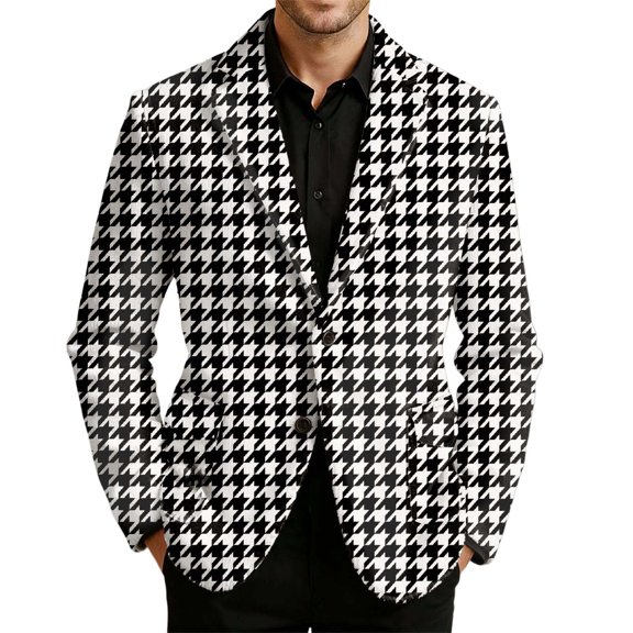 Corduroy Patterned ’s Retro Print Lightweight Jacket For Formal And Casual Wear