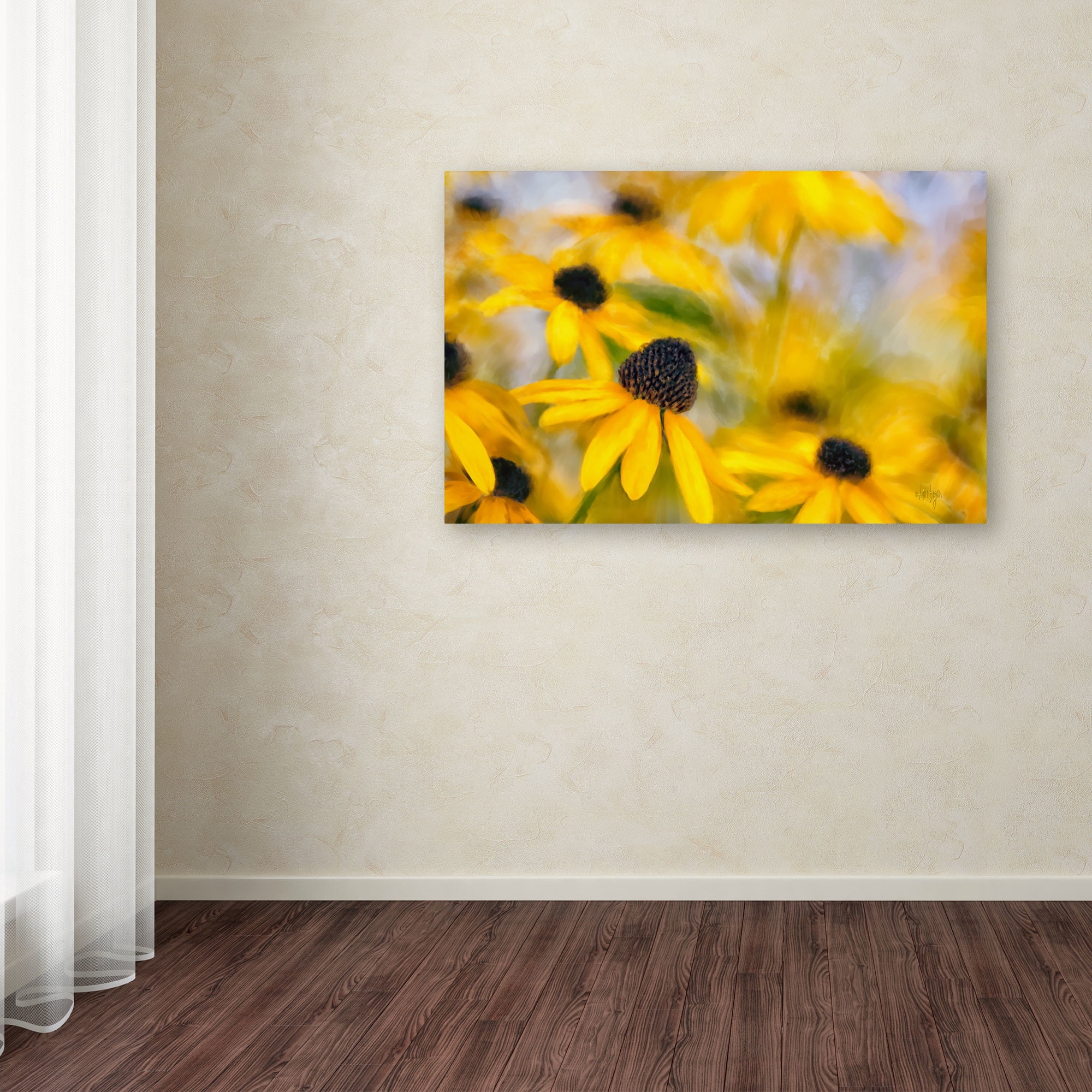Trademark Fine Art "Dance Party" Canvas Art by Lois Bryan
