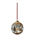 thumbnail image 2 of SLYNSHome Christmas Tree Ornaments,2D Flat Acrylic Christmas Balls Pendant DIY Christmas Crafts for Xmas New Year Party Hanging Decorations, 2 of 7