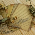 thumbnail image 3 of 72 Sheets(9 Sets) A5 Floral Vintage Stationary Paper, Kraft Writing Paper Stationery Set, Atique Pattern A5 Kraft Paper for Writing Printing, 3 of 7