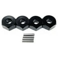thumbnail image 1 of Ounissouiy Adaptador de cubo hexagonal de rueda de aleación de aluminio, para 1/14 MJX Hyper Go 14209 14210, cubo hexagonal de rueda de aleación Kits de construcción modelo Negro, 1 of 6