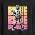 thumbnail image 3 of David Bowie - Bowie Stacked - Men's Long Sleeve T-Shirt, 3 of 5