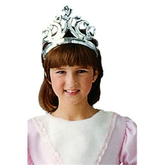 RG Costumes 65012 Sequin Tiara - Silver