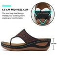 Womens Sandals Flip Flops for Women with Arch Support Cushion Summer