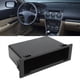 thumbnail image 4 of CAR STEREO AUDIO AUDIO RADIO CAJA DE ALMACENAMENTO 1DIN Organizador de Tablero de Tablero Reemplazo Negro para, 4 of 7