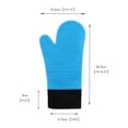 thumbnail image 3 of Manoplas De Horno De Silicona Profesional Premium Guantes De Horno Antideslizantes Flexibles Guantes De Horno Resistentes Al Calor Para Cocina Hornear Asar Barbacoa Microondas Speravity HA022268-00, 3 of 6