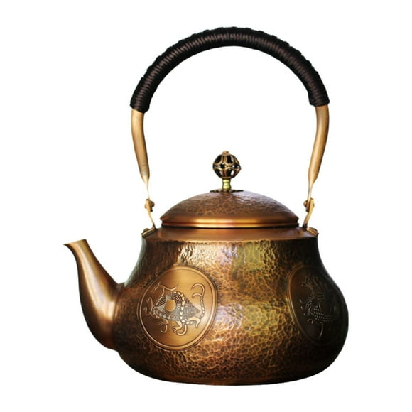 Lipstore Copper Kettle 1500ml Kung Fu Tea Accessory Hot Water Kettle Boiling Water Kettle