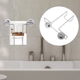 thumbnail image 3 of Revistero de acero inoxidable con ventosa para baño, revistero, periódico, cesta, 3 of 5