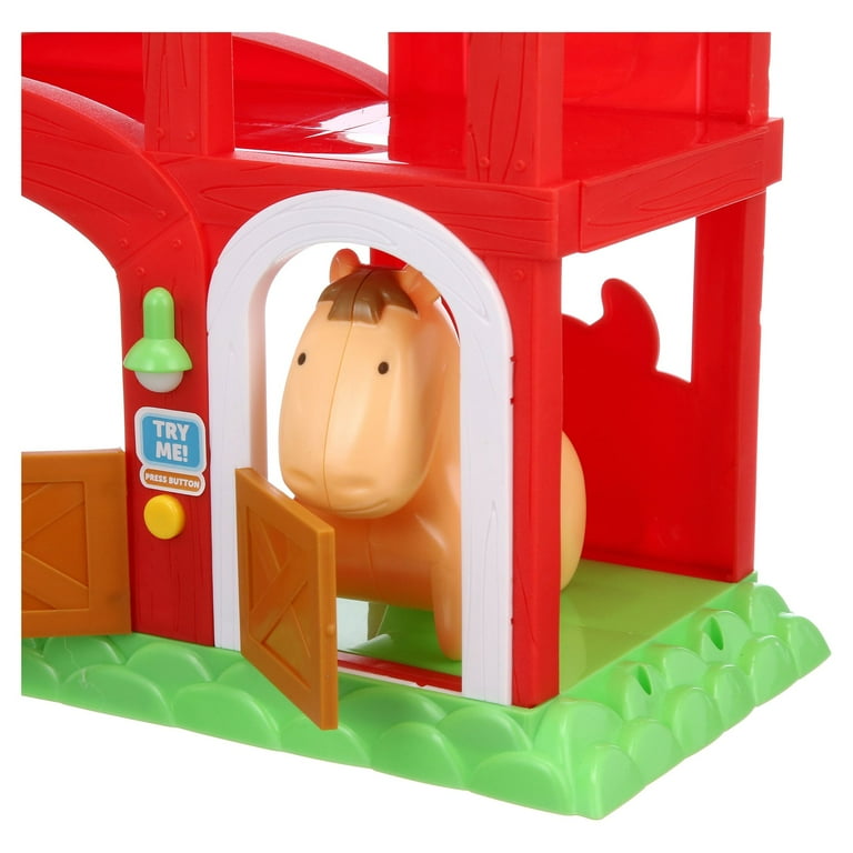 Kid Connection Farm House Play Set with Animals 19 Pieces