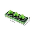 thumbnail image 3 of Succulent Cactus Candle 3pcs Birthday Candle Nonsmoking Candle Quirky Candle Set, 3 of 6