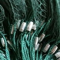 thumbnail image 2 of FETCOI Hand Made Beach Seine/Drag Nets Nylon Beach Seine 2cm/0.8" Fishing Cast Monofilament Nets (3x20M / 10x65FT), 2 of 12