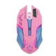 thumbnail image 2 of Methold Ratón inalámbrico rosa para juegos de ordenador, ratón óptico recargable de 2400 DPI, ergonómico, USB, bonito ratón silencioso Juegos de teclado y mouse para computadora, 2 of 6
