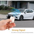 thumbnail image 4 of HAHDAXIA for Toyota Key Fob Cover Soft TPU Full Protection Key Case Shell with Bling Keychain Fit for Toyota Camry Avalon Corolla Highlander RAV4 Sequoia 4 Buttons Smart Key Case Holder (R-Ty, 4 of 6