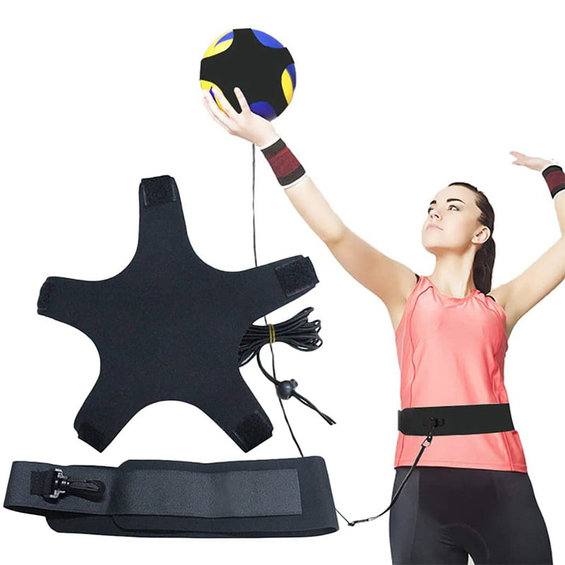 BFVV Volleyball Training Equipment Passing Aid Resistance Band for Practicing Serving Agility Training Arm Swing Passing 
