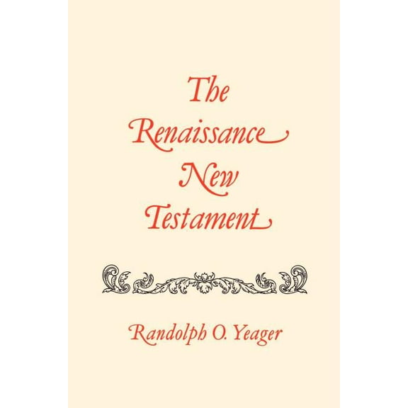 Renaissance New Testament Renaissance New Testament: 34, Book 09, (Paperback)
