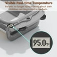 thumbnail image 3 of RICHYOUNG Foldable Baby Bathtub with Thermometer & Soft Cushion,Gray, 3 of 11