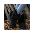 thumbnail image 6 of Women Plain Outdoor Shoes Faux Fur Boot Mid-Calf Snow Boots Warm Comfortable, 6 of 8