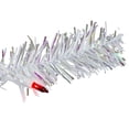 thumbnail image 4 of Northlight 4' Pre-lit White Iridescent Pine Artificial Christmas Tree - Multi Lights, 4 of 5